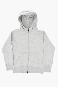 Online AIR JORDAN Felpa in Tinta Unita con Chiusura Zip Bambino Abbigliamento