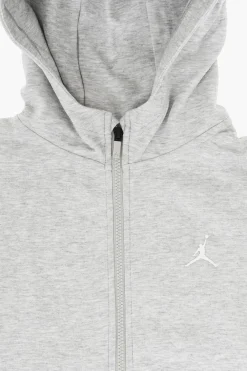 Online AIR JORDAN Felpa in Tinta Unita con Chiusura Zip Bambino Abbigliamento