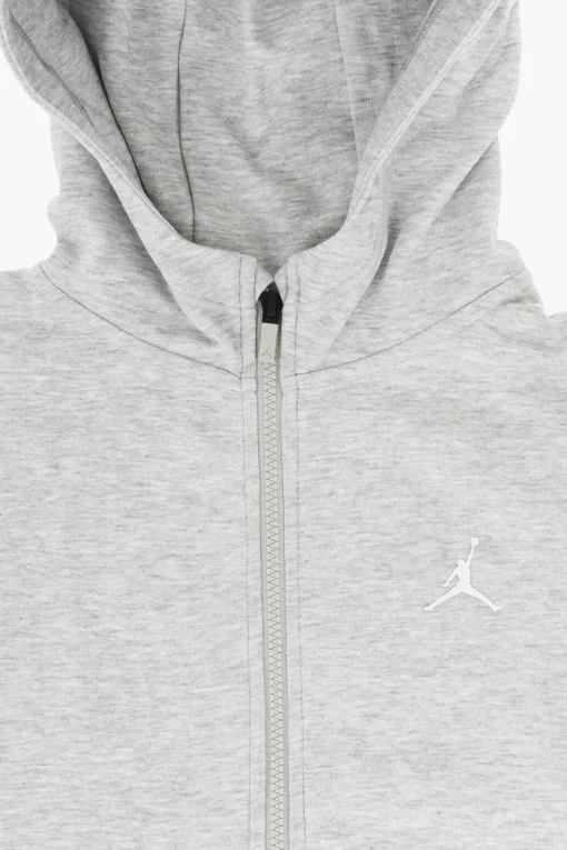 Online AIR JORDAN Felpa in Tinta Unita con Chiusura Zip Bambino Abbigliamento