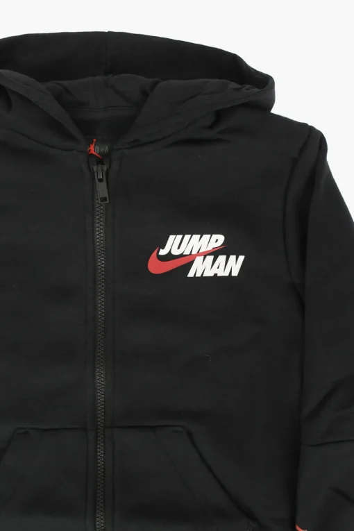 AIR JORDAN felpa JUMPMAN a tinta unita con cappuccio e chiusura zip>Nike KIDS Discount