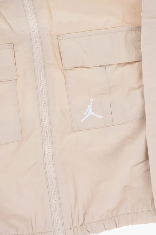 AIR JORDAN Giacca a Vento in Nylon con Bande Laterali Logate>Nike KIDS Clearance