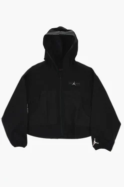 Online AIR JORDAN Giubbotto Leggero in Tinta Unita con Cappuccio Abbigliamento