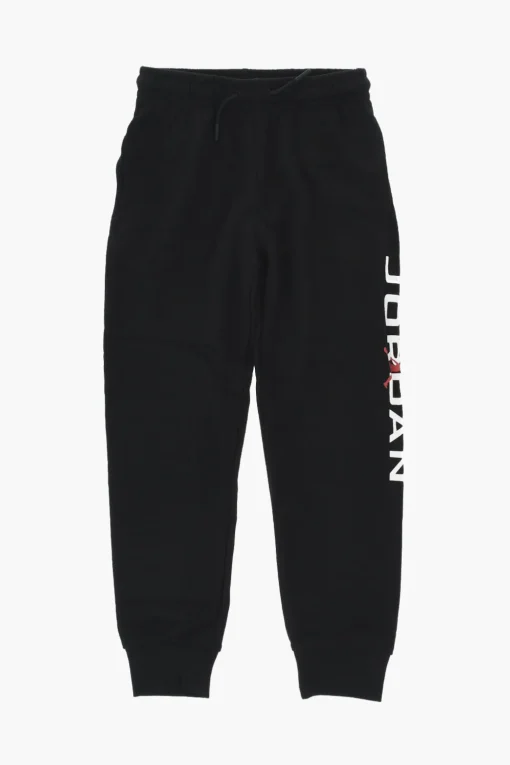 Online AIR JORDAN Joggers BASELINE a Tinta Unita con Stampa Logo Laterale Bambino Abbigliamento
