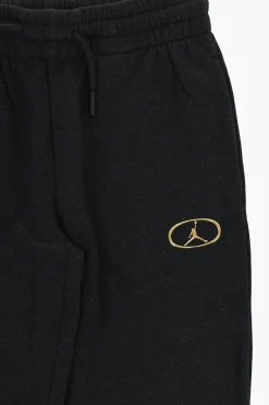 AIR JORDAN Joggers in Lurex con Logo Dorato>Nike KIDS Fashion