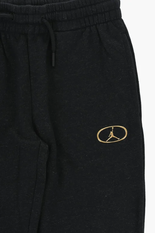 AIR JORDAN Joggers in Lurex con Logo Dorato>Nike KIDS Fashion
