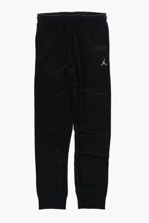 Fashion AIR JORDAN Joggers in Tinta Unita con Monogram All-Over Bambino Abbigliamento