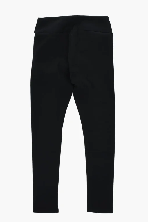 Fashion AIR JORDAN Leggings a Tinta unita con Logo Effetto Dorato Abbigliamento