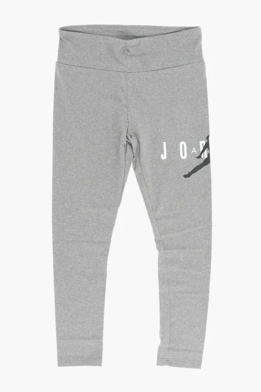 AIR JORDAN Leggings in Tinta Unita a Vita Alta>Nike KIDS Discount