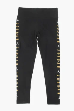 Online AIR JORDAN leggings JUMPMAN a vita alta con scritte dorate Abbigliamento