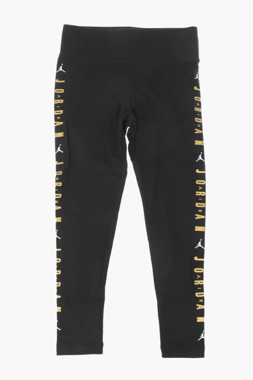 Online AIR JORDAN leggings JUMPMAN a vita alta con scritte dorate Abbigliamento