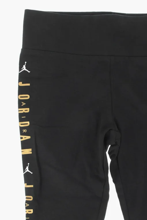 Online AIR JORDAN leggings JUMPMAN a vita alta con scritte dorate Abbigliamento