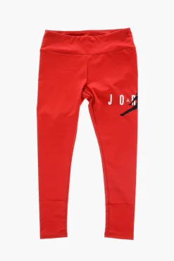 AIR JORDAN Leggings JUMPMAN a Tinta Unita con Logo Stampato>Nike KIDS New