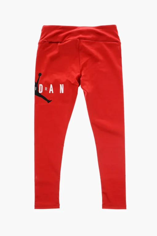 AIR JORDAN Leggings JUMPMAN a Tinta Unita con Logo Stampato>Nike KIDS New