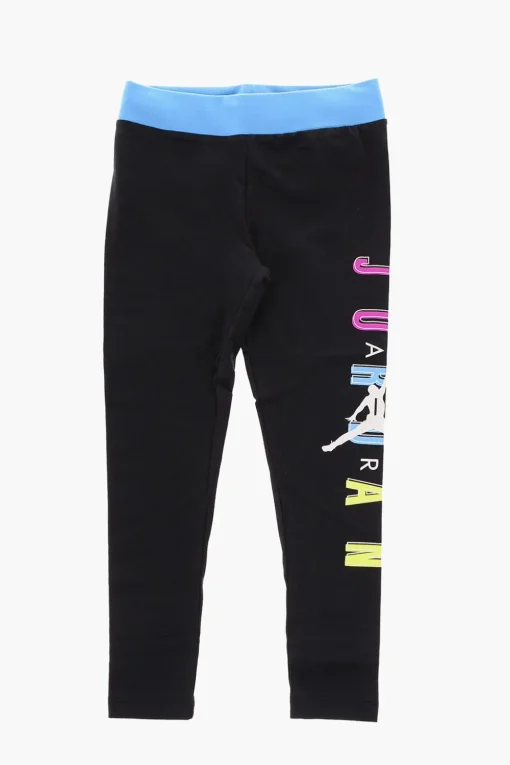 Hot AIR JORDAN Leggings Stampati in Cotone Stretch Abbigliamento
