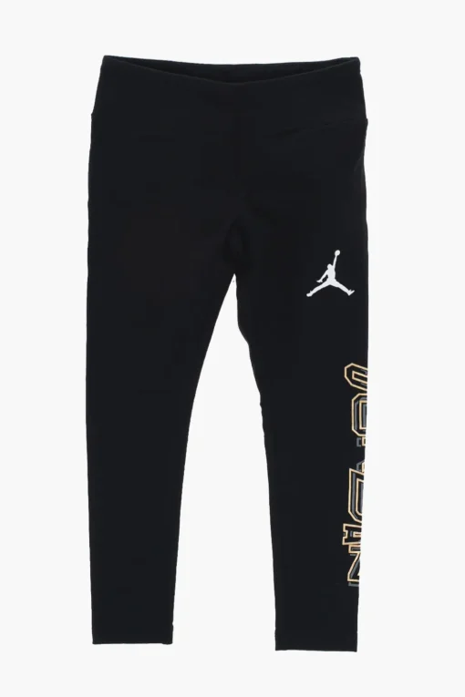 Clearance AIR JORDAN Leggings TAKE FLIGHT In Tinta Unita con Logo Laterale Abbigliamento