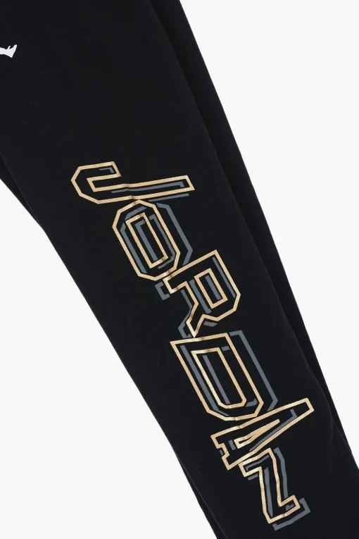 Clearance AIR JORDAN Leggings TAKE FLIGHT In Tinta Unita con Logo Laterale Abbigliamento