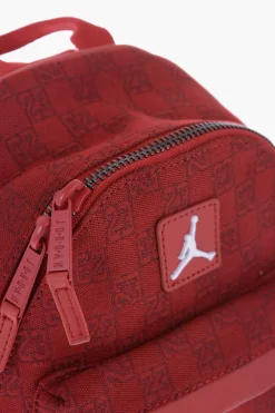 New AIR JORDAN Mini Zaino in Tessuto con Monogram All-Over Donna Zaini|Zaini