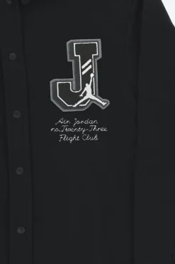 Outlet AIR JORDAN Overshirt COURT OF LEGENDS in Cotone Felpato con Taschino Bambino Abbigliamento