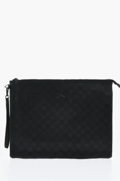 AIR JORDAN Pochette in Pelle Vegan con Monogram All-Over>Nike Hot