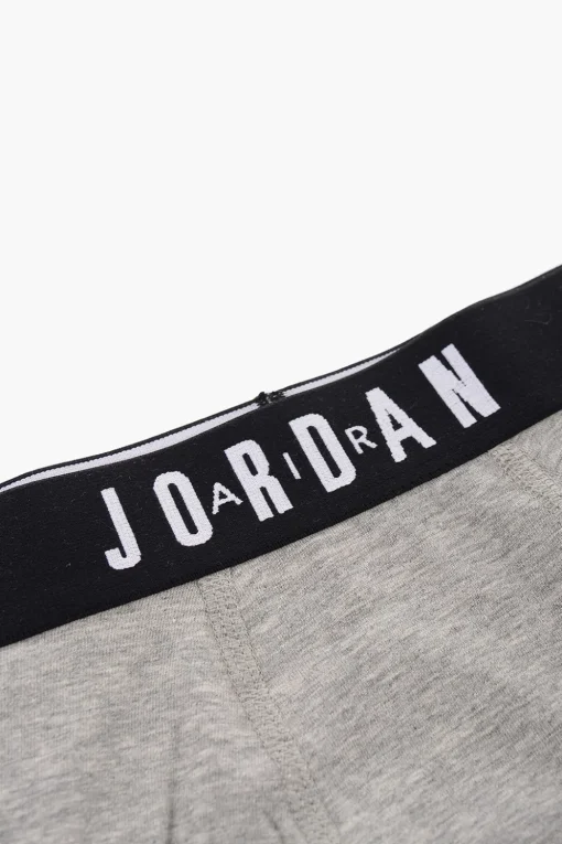 AIR JORDAN Set 3 Boxer in Cotone Stretch con Banda Elastica Logata>Nike KIDS Fashion