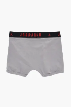 Sale AIR JORDAN Set 3 Paia di Boxer in Cotone Stretch con Banda Elastica Logata Bambino Abbigliamento