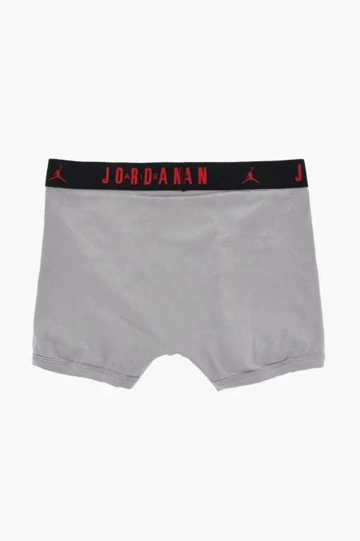 Sale AIR JORDAN Set 3 Paia di Boxer in Cotone Stretch con Banda Elastica Logata Bambino Abbigliamento