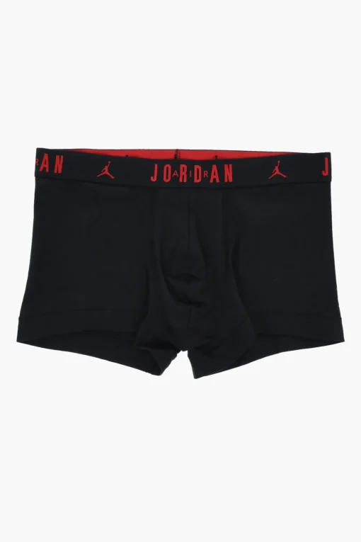 AIR JORDAN Set 3 Paia di Boxer in Cotone Stretch con Banda Elastica Logata>Nike Hot