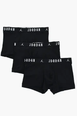 AIR JORDAN Set 3 Paia di Boxer in Cotone Stretch a Tinta Unita>Nike Hot