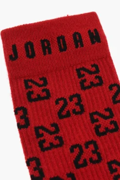 Best AIR JORDAN Set 6 Paia di Calzini in Tessuto Stretch con Monogram All-Over Bambino Abbigliamento