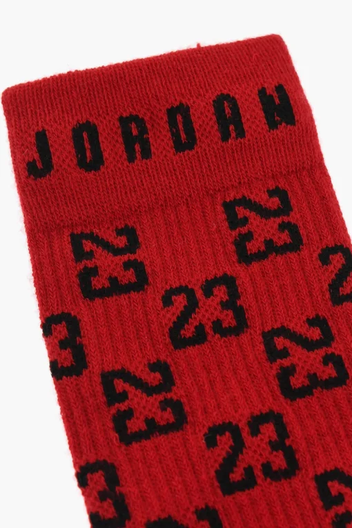 Best AIR JORDAN Set 6 Paia di Calzini in Tessuto Stretch con Monogram All-Over Bambino Abbigliamento