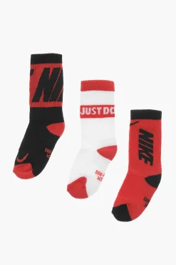 AIR JORDAN Set 3 Paia di Calzini Dri-Fit con Logo a Contrasto></noscript>Nike KIDS Outlet