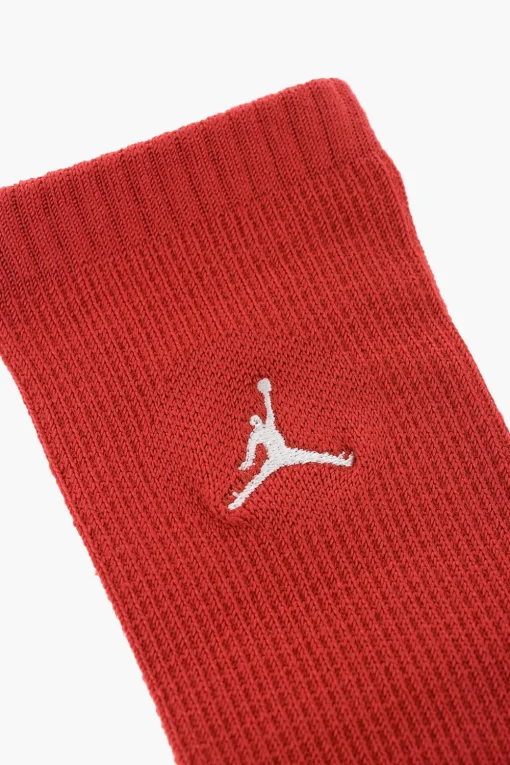 Hot AIR JORDAN Set 3 Paia di Calzini Lunghi Ricamati Bambino Abbigliamento