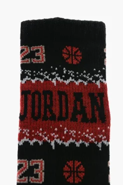 Hot AIR JORDAN Set 3 Paia di Calzini Lunghi Ricamati Bambino Abbigliamento