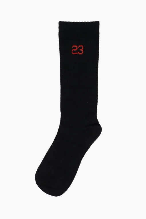 Hot AIR JORDAN Set 3 Paia di Calzini Lunghi Ricamati Bambino Abbigliamento