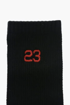 Hot AIR JORDAN Set 3 Paia di Calzini Lunghi Ricamati Bambino Abbigliamento