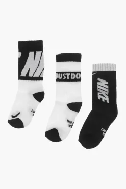 AIR JORDAN Set 3 Paia di Calzini Dri-Fit con Logo a Contrasto></noscript>Nike KIDS Sale