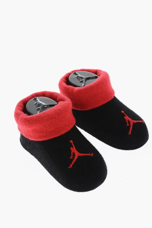 Clearance AIR JORDAN Set Body Beanie e scarpette in Cotone Bicolore Bambino Abbigliamento