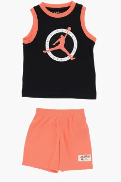 Discount AIR JORDAN Set Canotta e Shorts Bicolore Bambino Abbigliamento