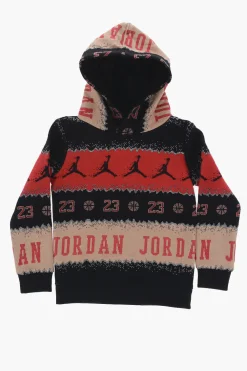 AIR JORDAN Set Felpa Hoodie e Joggers in Cotone Felpato>Nike KIDS Discount