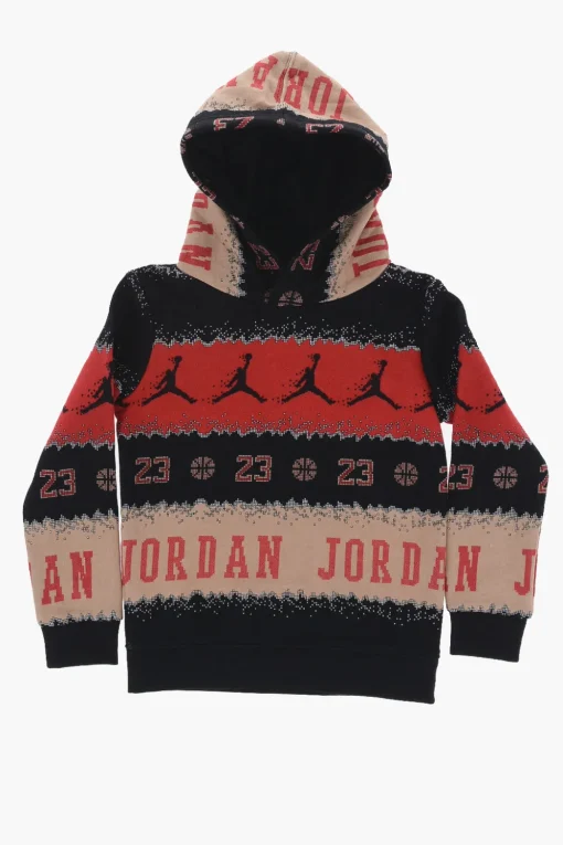 AIR JORDAN Set Felpa Hoodie e Joggers in Cotone Felpato>Nike KIDS Discount