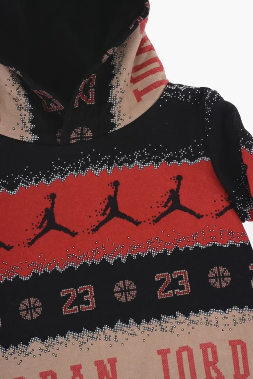 AIR JORDAN Set Felpa Hoodie e Joggers in Cotone Felpato>Nike KIDS Discount