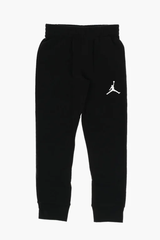 Sale AIR JORDAN Set Felpa Hoodie e Joggers in Cotone Felpato con Logo Stampato Bambino Abbigliamento