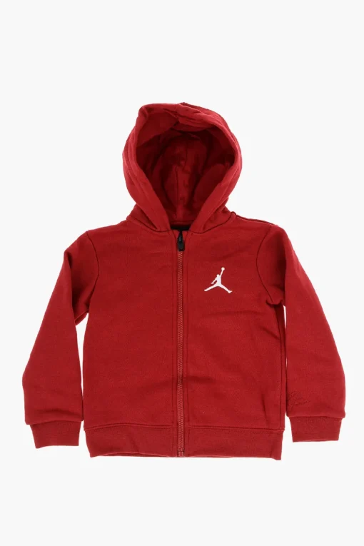 Discount AIR JORDAN Set Felpa Hoodie in Cotone Felpato T-shirt Girocollo e Joggers Bambino Abbigliamento