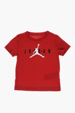AIR JORDAN Set Felpa Hoodie in Cotone Felpato T-shirt Girocollo e Joggers></noscript>Nike KIDS Fashion