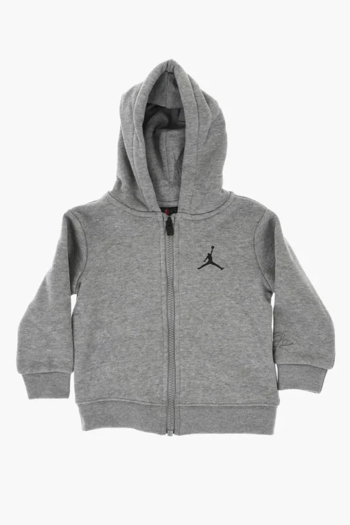 Discount AIR JORDAN Set Felpa Joggers e T-Shirt con Logo Stampato Bambino Abbigliamento