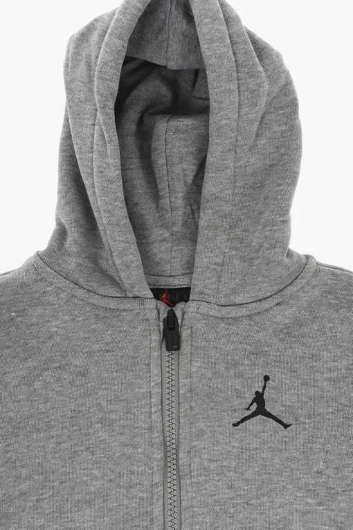 Discount AIR JORDAN Set Felpa Joggers e T-Shirt con Logo Stampato Bambino Abbigliamento
