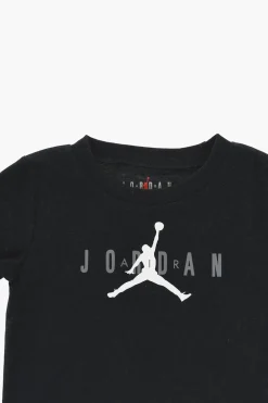 Discount AIR JORDAN Set Felpa Joggers e T-Shirt con Logo Stampato Bambino Abbigliamento