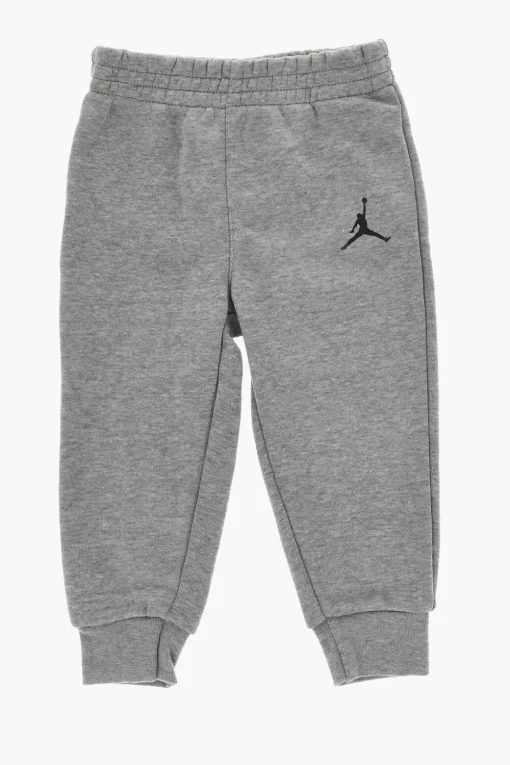 Discount AIR JORDAN Set Felpa Joggers e T-Shirt con Logo Stampato Bambino Abbigliamento