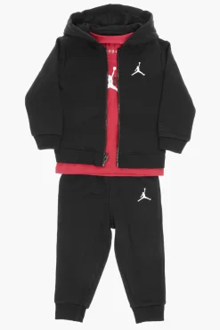 AIR JORDAN Set Felpa T-shirt e Joggers ESSENTIALS in Misto Cotone>Nike KIDS Outlet