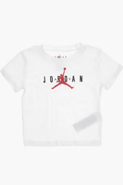 Sale AIR JORDAN Set Felpa T-shirt e Joggers ESSENTIALS in Misto Cotone Bambino Abbigliamento